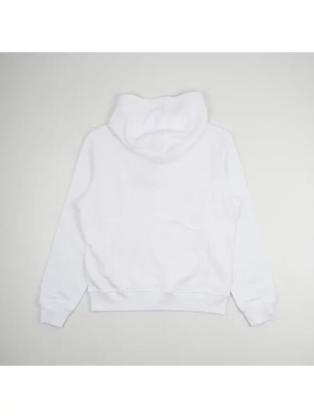 Bluza z kapturem Diesel biała