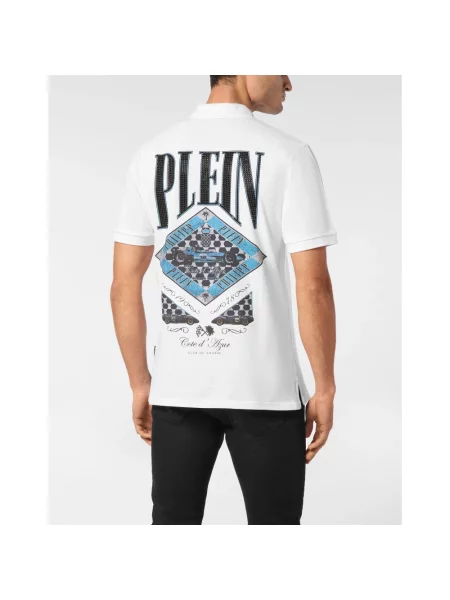 Koszulka polo Philipp Plein biała