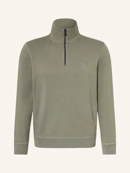 Boss Bluza Z Kapturem Zetrust gruen zielona