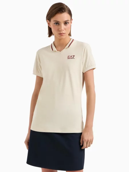 Поло Ea7 серое