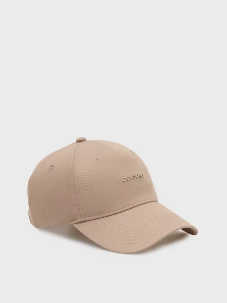 Твілова кепка Calvin Klein бежева