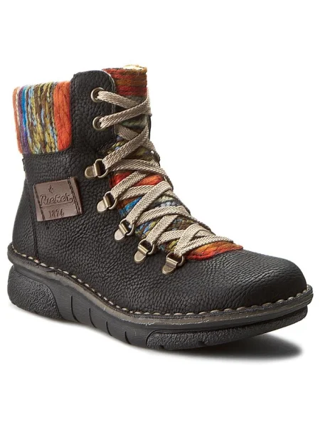 Botine Rieker negru