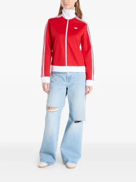 Spodnie cargo Adidas w paski klasyczne do biegania czarne