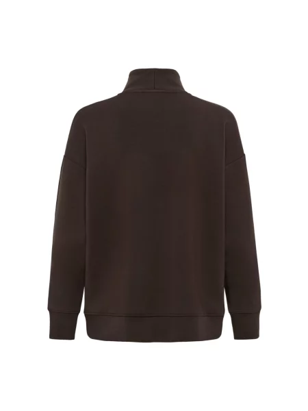 Bluza z kapturem Inwear z kapturem brązowa