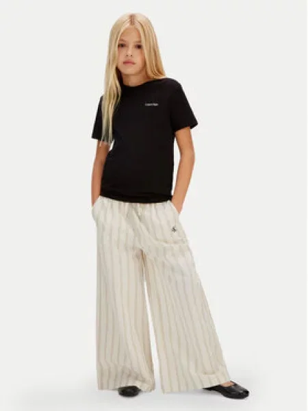 Dětské tričko Calvin Klein Jeans černé