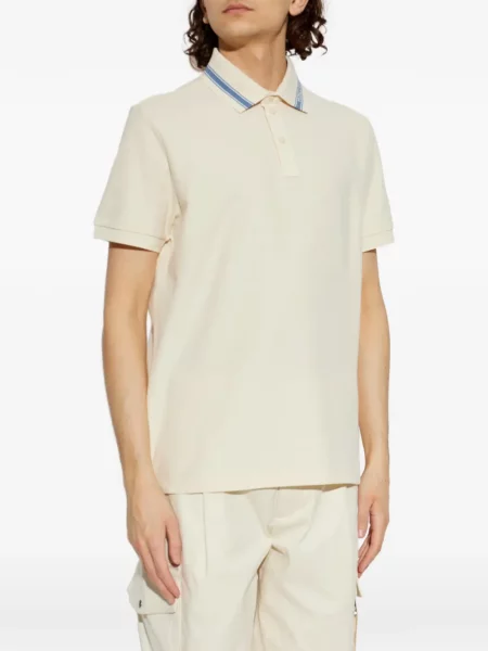 Tricou polo Moncler cu autograf