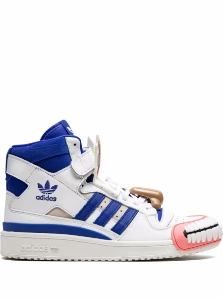 Sneakerși Adidas Forum alb
