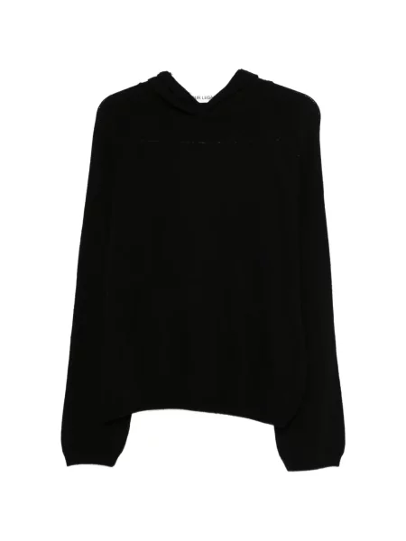 Pulover Our Legacy cu glugă negru