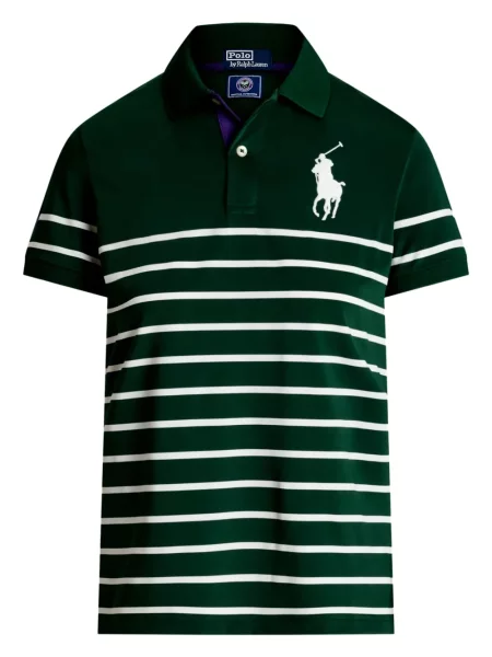 Șosete Polo Ralph Lauren de in cu broderie în carouri roșu