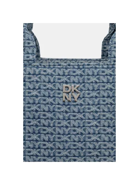 DKNY torebka shopper jeansowa niebieska