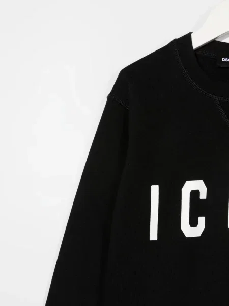 Bluza dziecięca Dsquared2 czarna