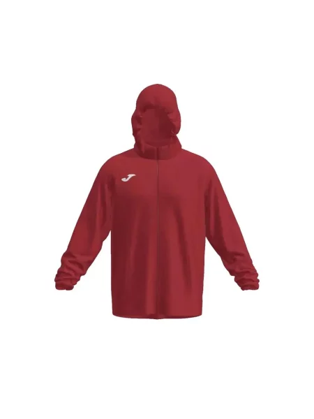Kurtka przeciwdeszczowa Joma rain czerwona
