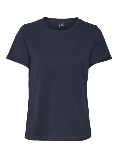 VERO MODA Tričko Paula námořnická modř