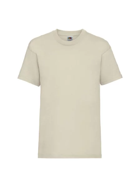 Tricou copii Fruit Of The Loom bej