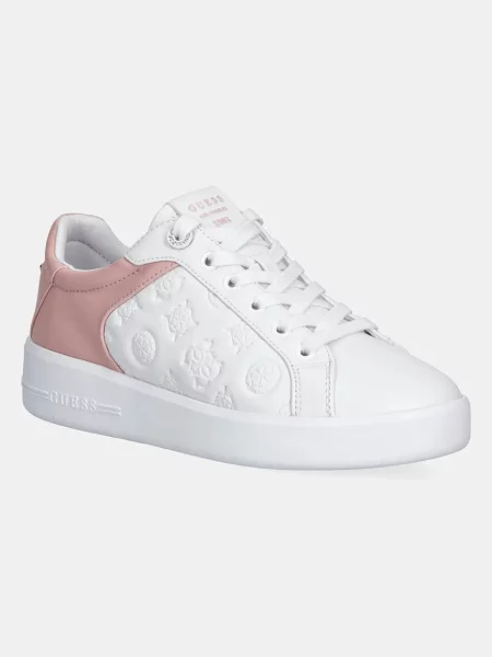 Guess Сникърси FLJRON бял