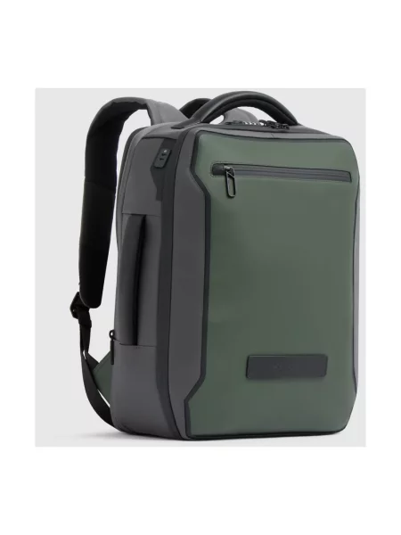 Torba na laptopa Piquadro zielona