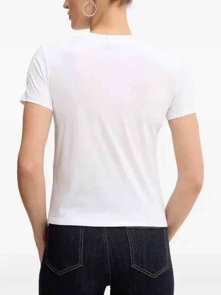 Tricou Armani Exchange cu imagine alb