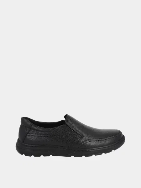 Шкіряні Напівчеревики Casual чорний