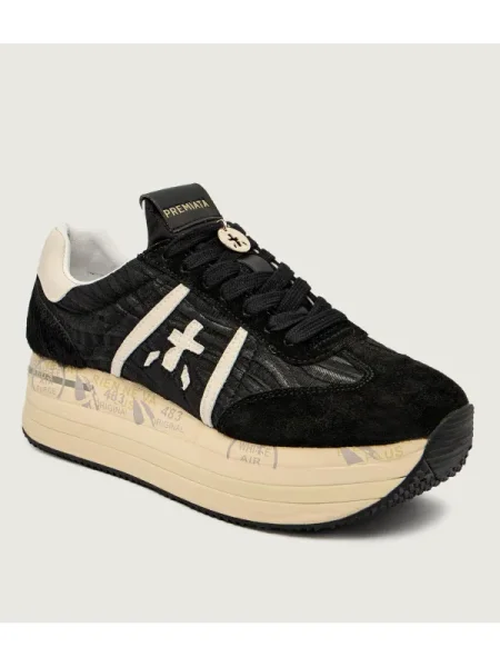 Pantofi Premiata din piele negru