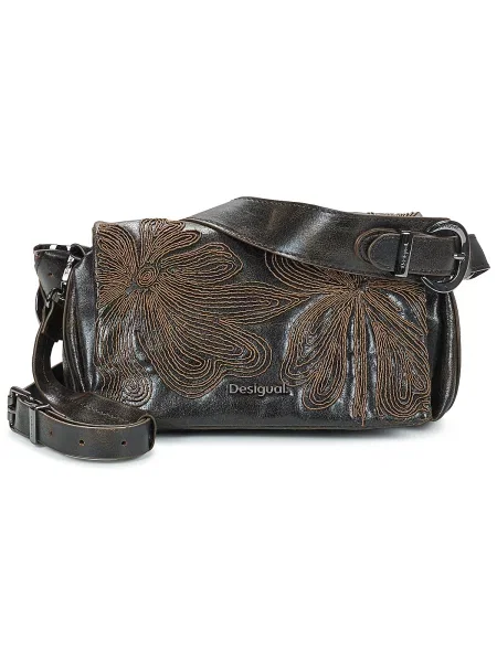 Crossbody táska Desigual barna