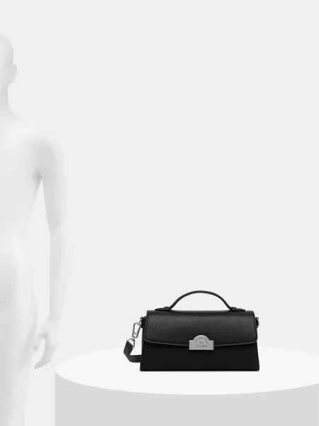 Кожаная сумка через плечо Karl Lagerfeld