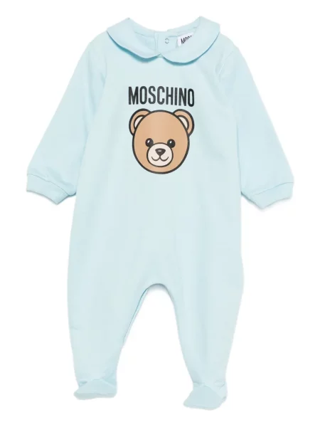 Piżama dziecięca Moschino niebieska