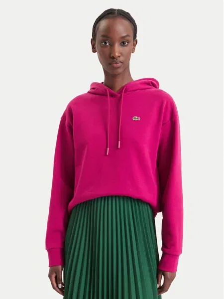 Lacoste Hanorac închis Oversize roz