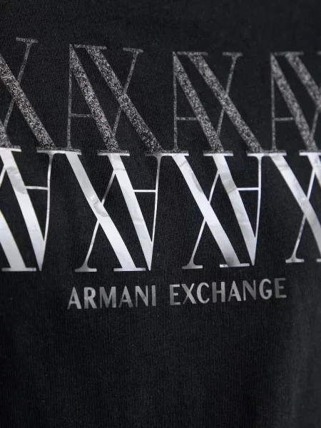 Póló Armani Exchange fekete