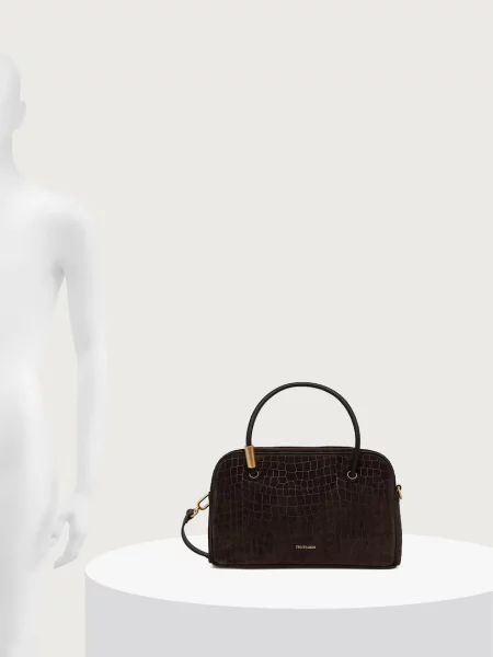 Кожаная сумка через плечо Trussardi