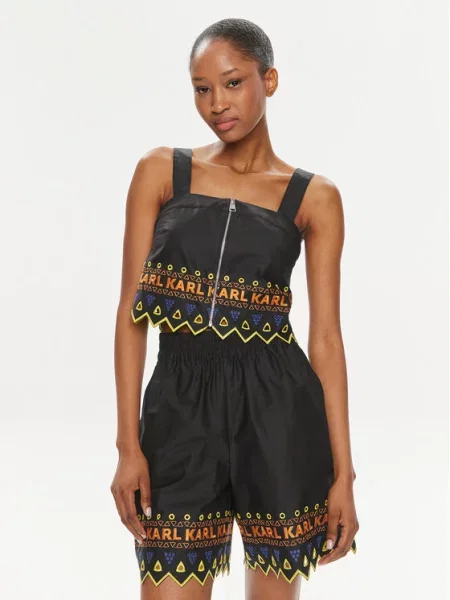 KARL LAGERFELD Top negru