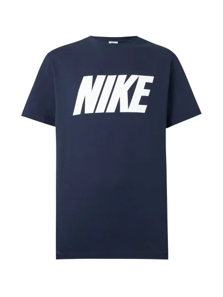 Nike Sportswear Tricou Club bleumarin alb