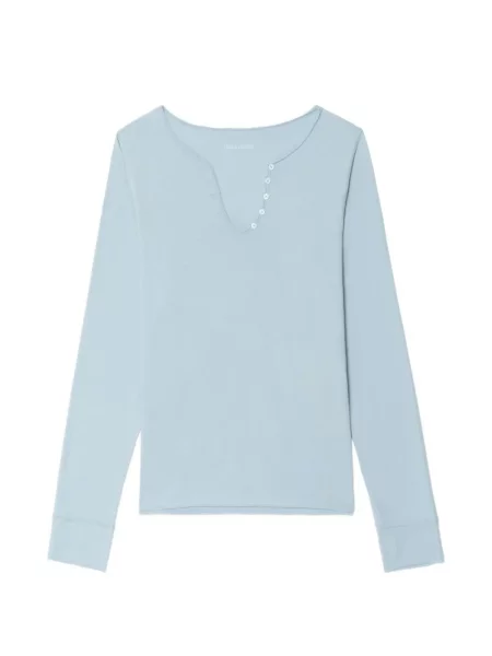 Lung tricou Zadig&voltaire albastru
