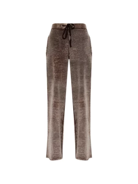 Pantaloni Diesel cu cordon maro