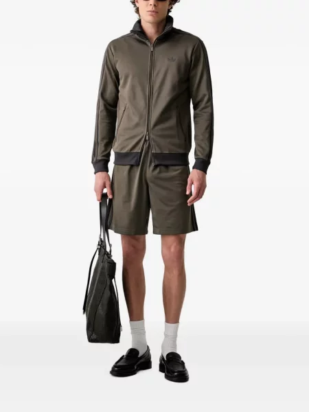 Geacă Adidas cu imagine alergare cu model camuflaj albastru