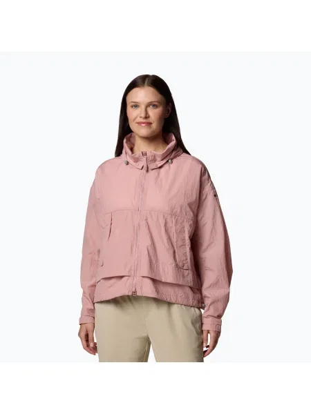 Geacă de vânt pentru femei Columbia Paracutie II Windbreaker eraser pink roz