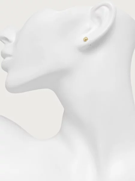 Calvin Klein kolczyki ze stali nierdzewnej Sophisticated Texture