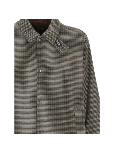Kurtka koszulowa Woolrich brązowa