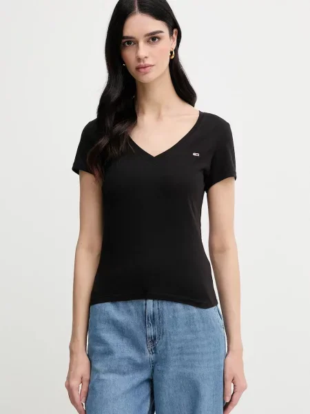 Tommy Jeans tričko černé
