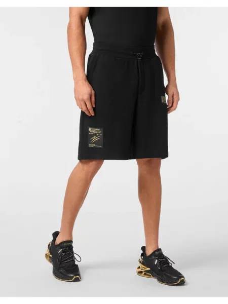 Sportovní kraťasy Plein Sport černé