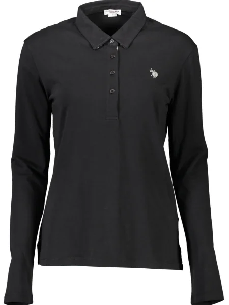 Polo U.s. Polo Assn. cu mâneci lungi negru