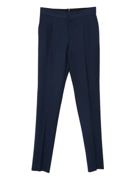 Pantaloni Pt Torino plisate albastru