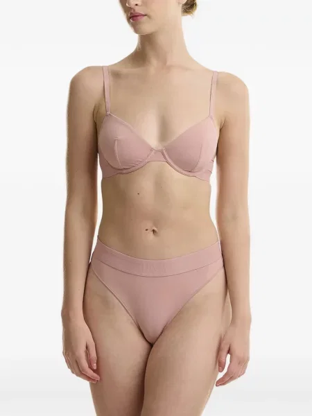 Fără căptușeală sutien Wolford roz