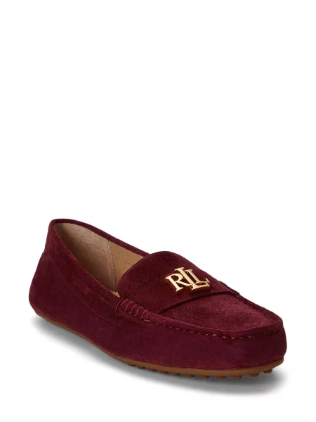Lauren Ralph Lauren Mocasini BARNSBURY burgundy roșu