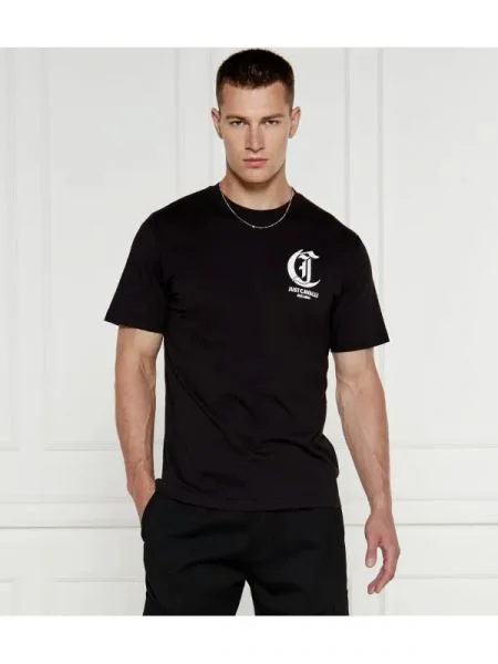 Just Cavalli Tricou negru