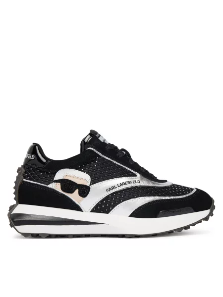 Sneakers KARL LAGERFELD negru