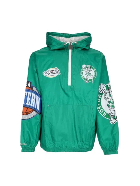 Kurtka Mitchell & Ness zielona