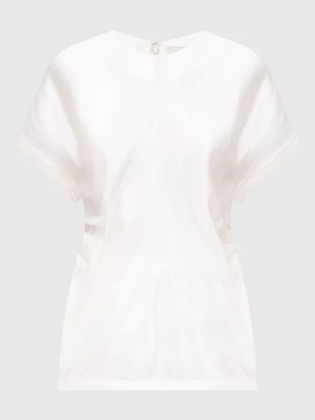 Блуза PERO з льону та шовку Lou Lou Studio бежева