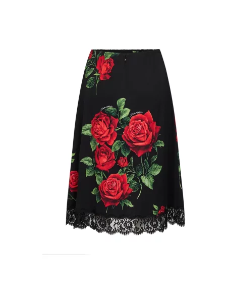 Spódnica Dolce And Gabbana czarna