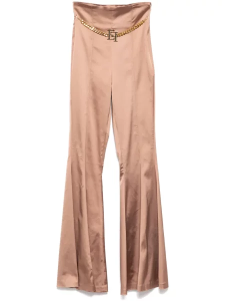 Pantaloni Elisabetta Franchi din satin