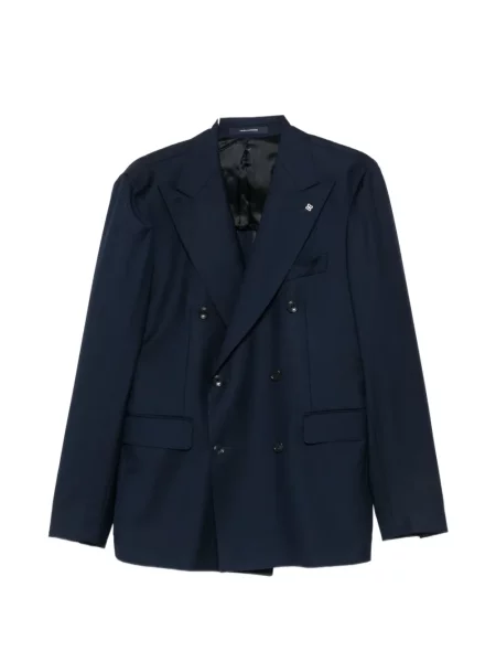 Costum Tagliatore cu două rânduri de nasturi albastru